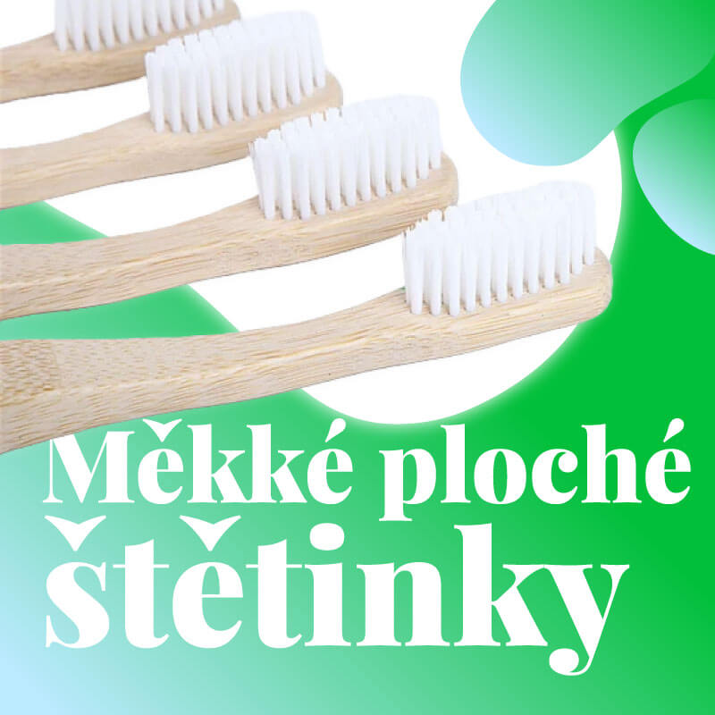 Bambusový zubní kartáček Soft